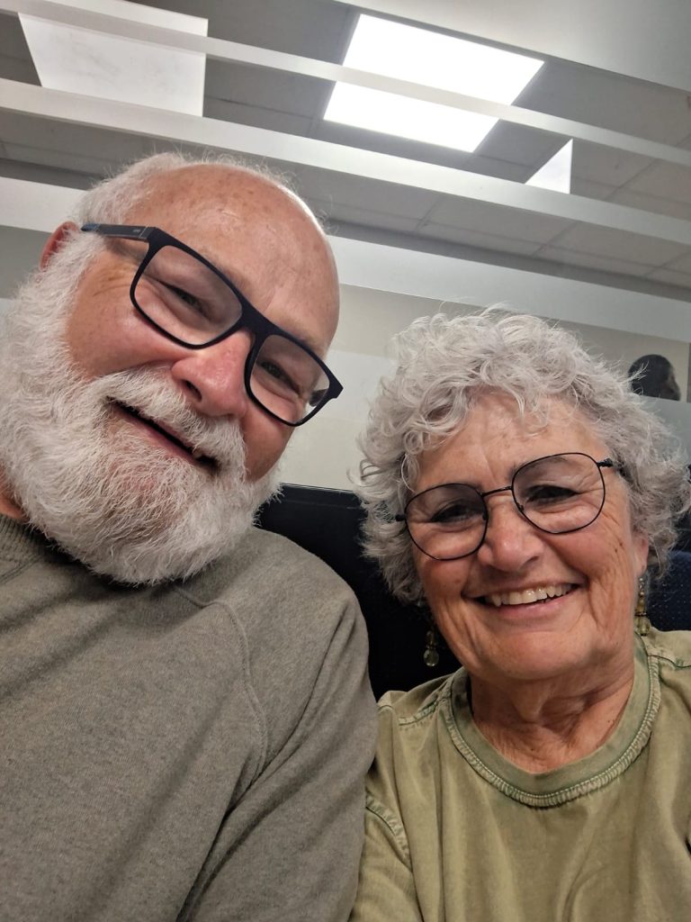Jean and Brigitte in the waiting room hoping for clarity and action - 22nd July 2026